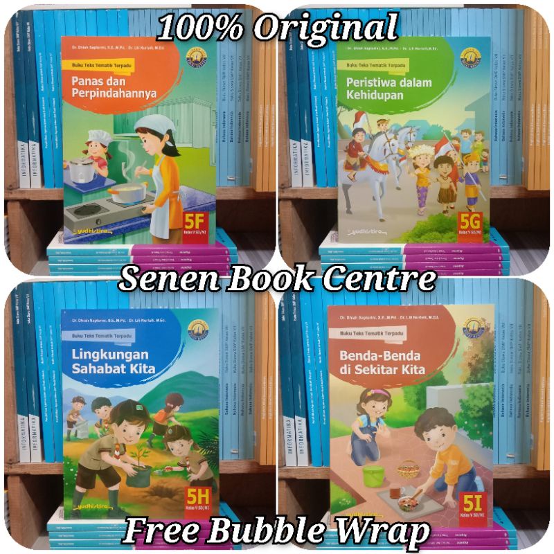 Buku Tematik 5F 5G 5H 5I Kelas 5 SD/MI K13 Revisi Yudhistira