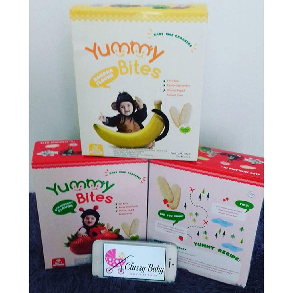 Yummy bites crackers