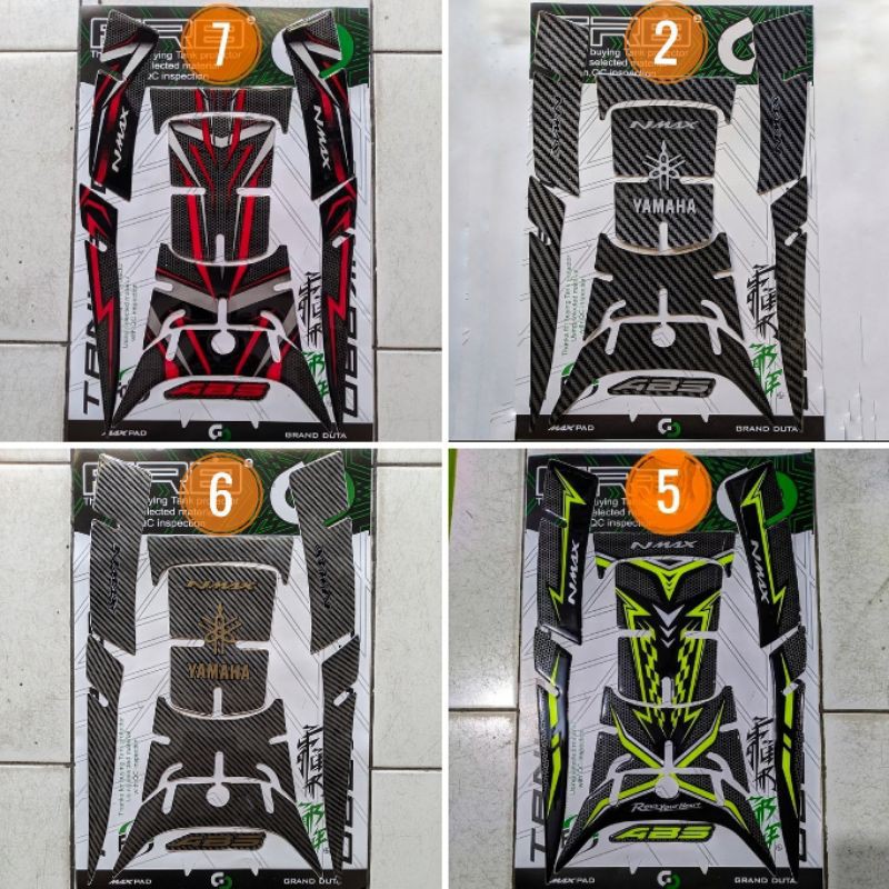 Aksesoris Yamaha New Nmax 2020 2021 2022 - Tankpad Protector Stiker Timbul