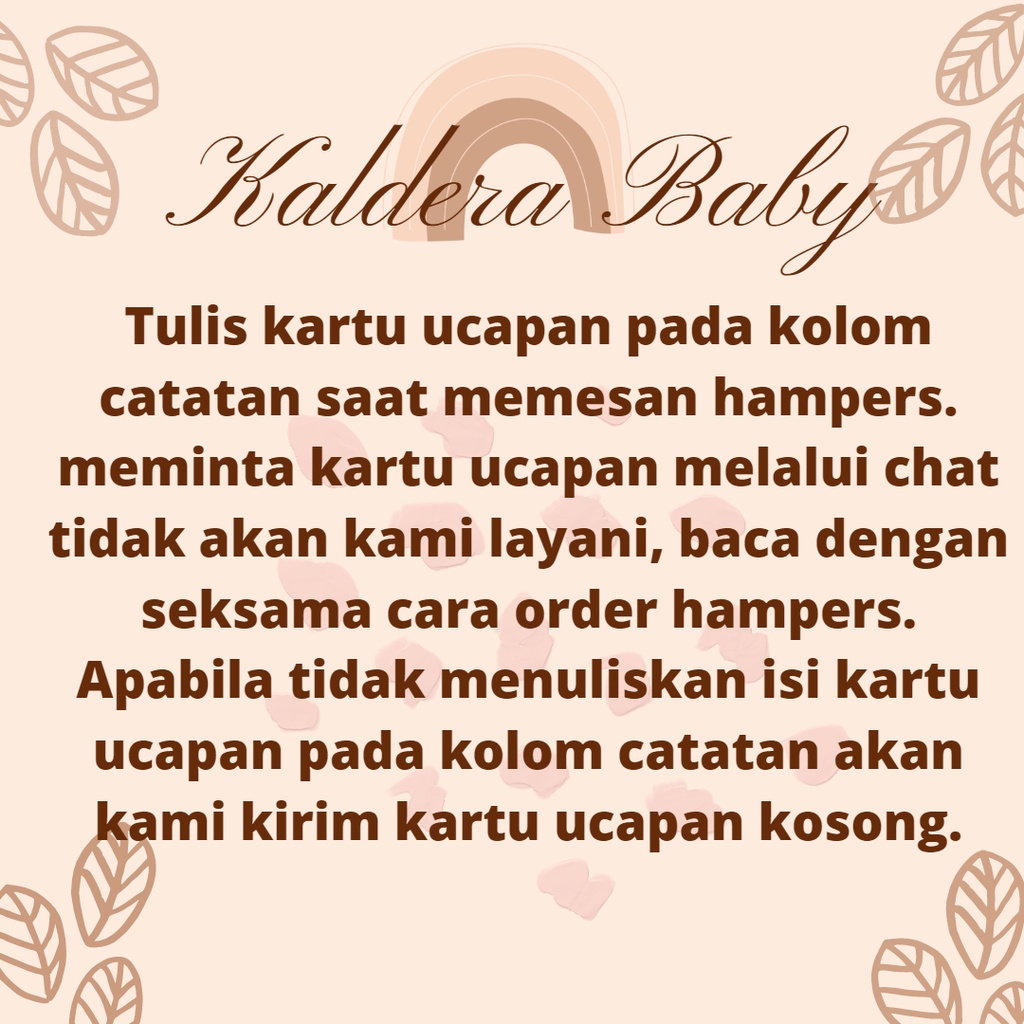 Hampers bayi /gift box /kado bayi 06