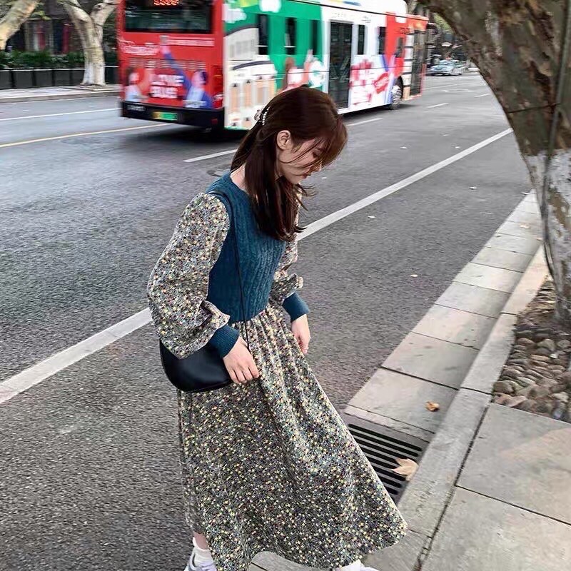 storedelune - Femme Floral Maxi Dress (Premium Import Quality)-Tosca