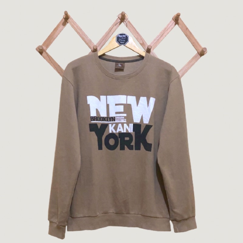 Crewneck / Sweater / Jaket Karl Kani New York Broklyn Second Original