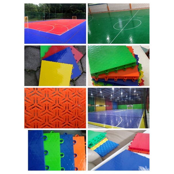 Lantai interlock futsal