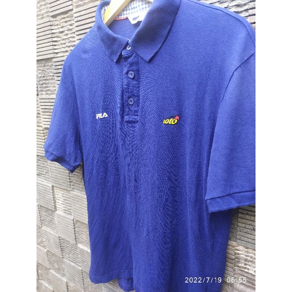 Kaos Polo Fila Preloved