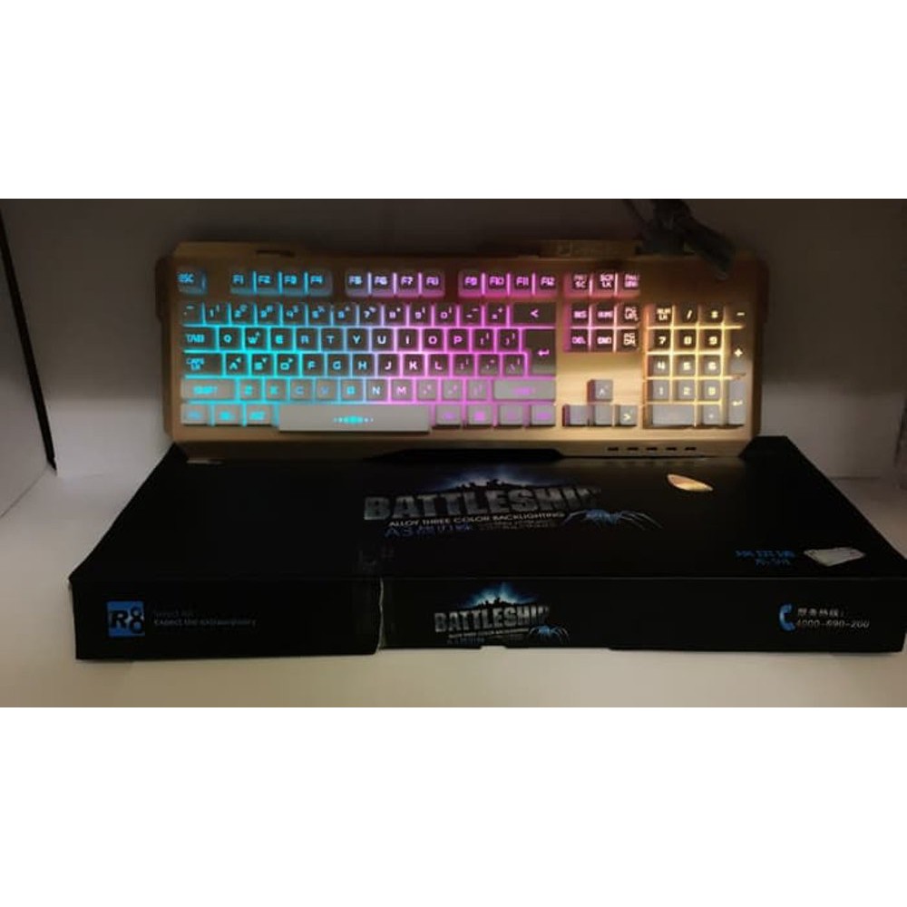 Keyboard USB Gaming R8 A3 Backlight - Keyboard Gaming BACKLIGHT R8