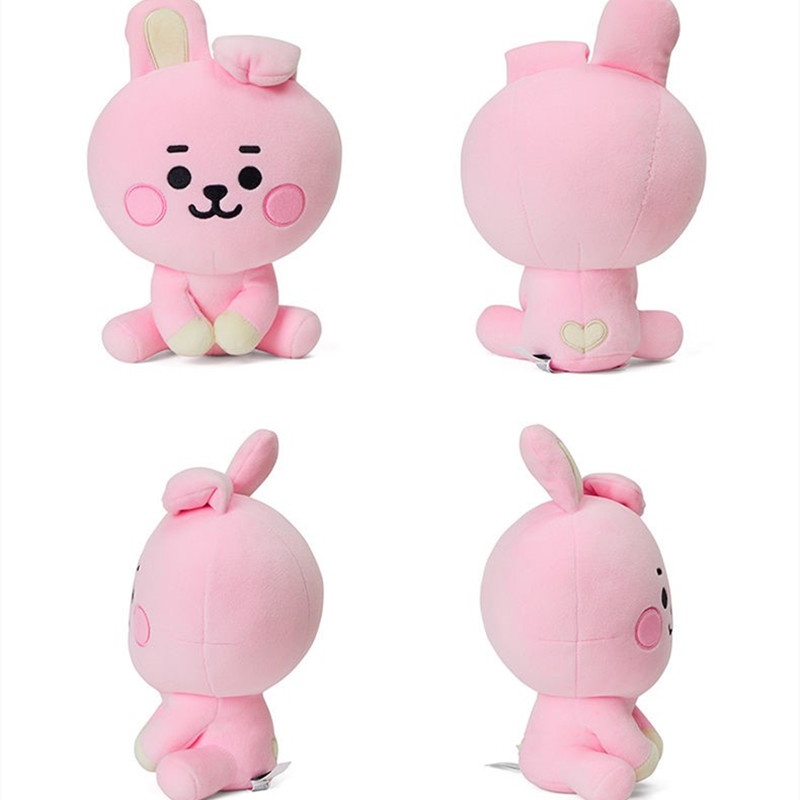 1pcs Gantungan Kunci Plush Toys Doll Boneka Kartun COOKY KOYA MANG RJ SHOOKY TATA Bahan