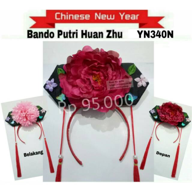 Bando putri huan zhu YN340N bando putri cina