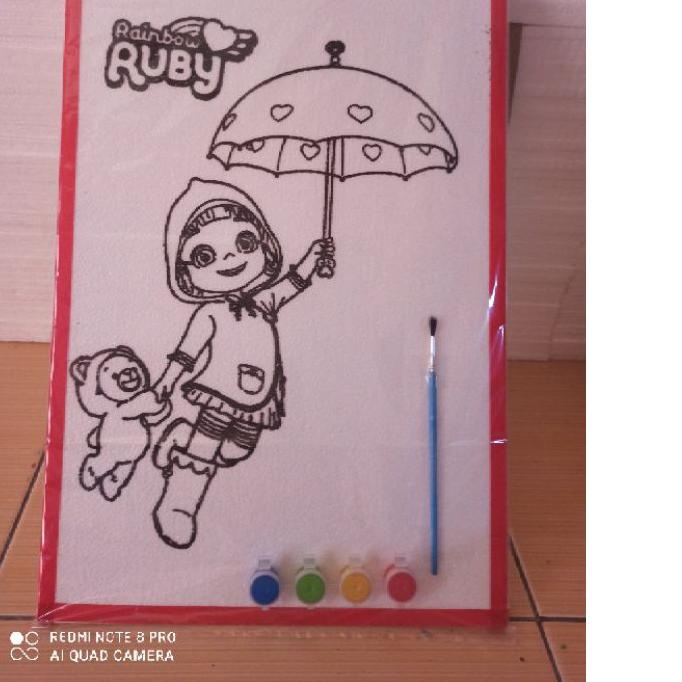 

Promo 10.10 Alat melukis/mewarnai/styrofoam gambar 1 set MURAH