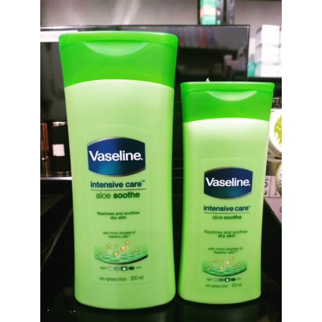 VASELINE INTENSIVE CARE ALOE SOOTHE