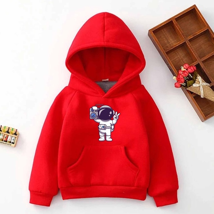 Hoodie anak Music Space Sweater Pakaian Fleece Anak M - XXL