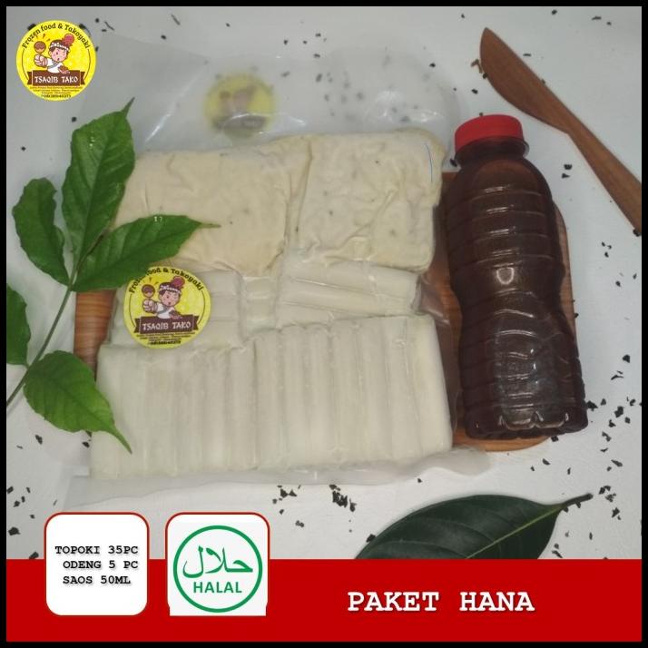 

Supplier Paket Hana Topoki / Tteokbokki / Topokki / Rice Cake, Odeng &