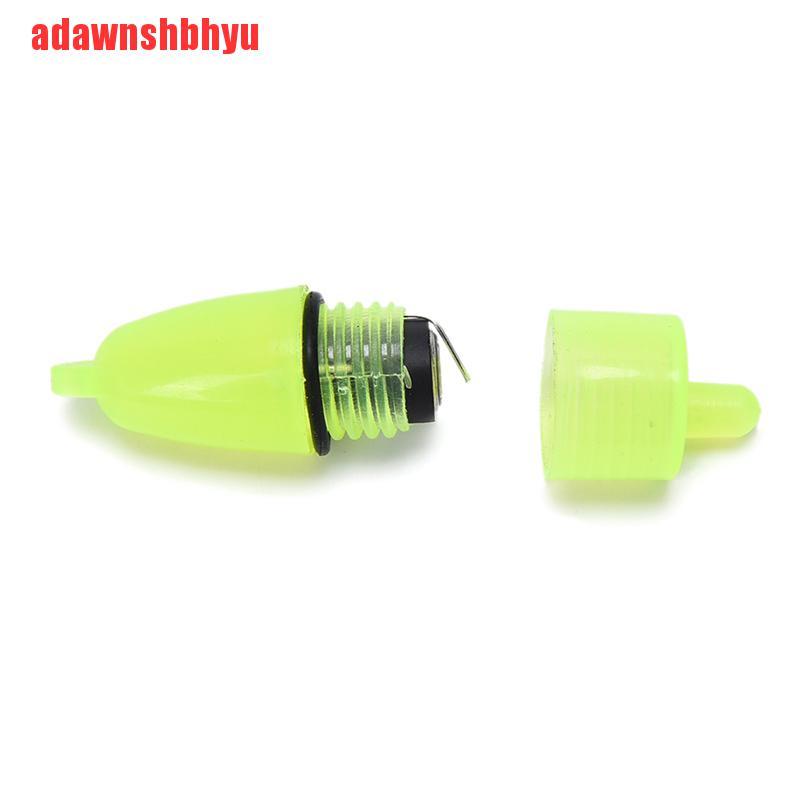 (adawnshbhyu) 10pcs Lampu Pancing LED Dengan Sensor Apung