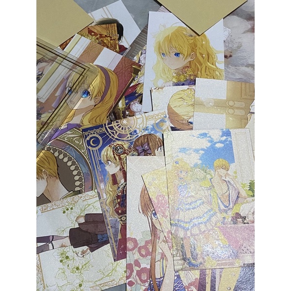 Official Postcard Manhwa Who Made Me a Princess Suddenly I Became a Princess