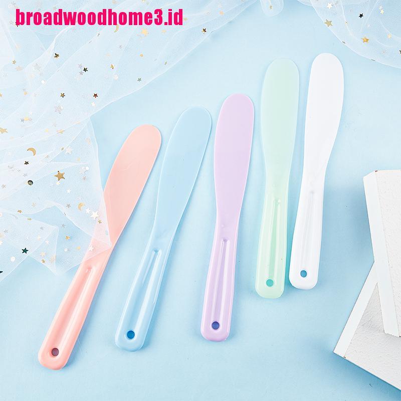 Sendok Spatula Mini Bahan Plastik Untuk Masker Wajah