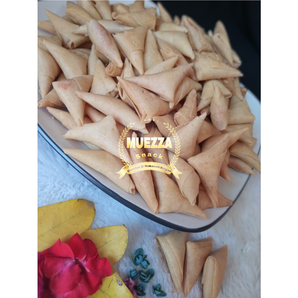 

Samosa Mini Abon isi 500 gr Snack Kiloan
