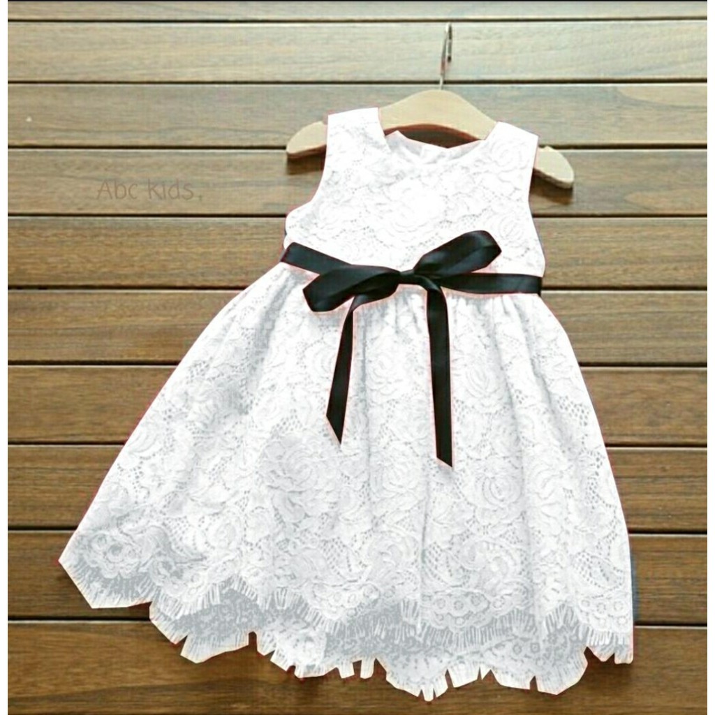 [VLFK] Dress Anak Lucu / Dress Cewek Anak-Anak / Dress Anak Korea / Dress Brukat