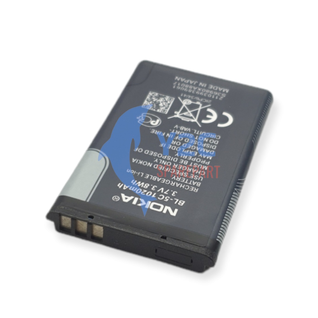 BATERAI NOKIA BL4C / BL-4C / 4C / 3500 / 3500C / 6100 / 6300 / 6131 / 6260 ORIGINAL OEM / BATRE BATREI