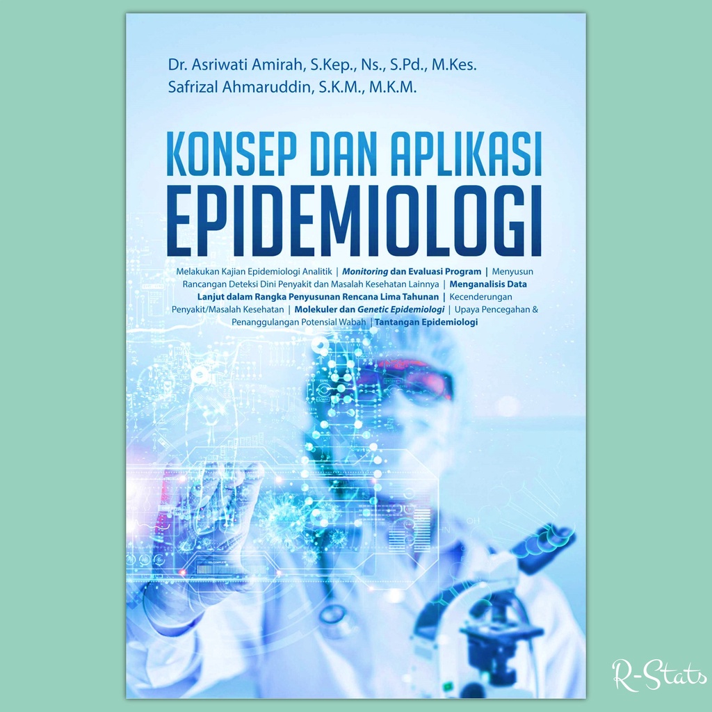 Jual Buku Konsep Dan Aplikasi Epidemiologi Asriwati Amirah Dan