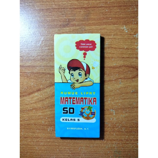 

Rumus Matematika SD kelas 5 Syarifudin, S.T. - Rumus Praktis [BEKAS]
