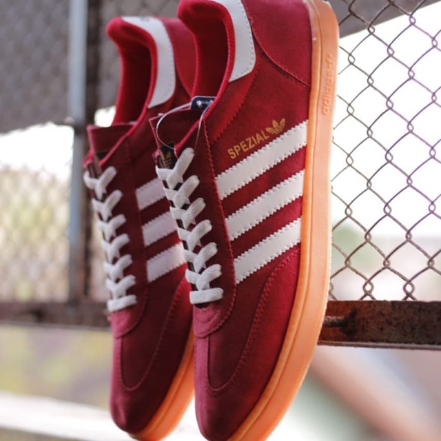 PROMO Adidas Spezial Merah List Putih Premium Murah
