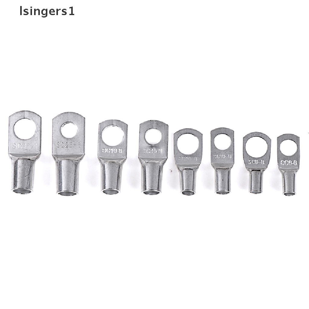 (lsingers1) 60pcs Ring Konektor Terminal Kabel Listrik Bahan Tembaga