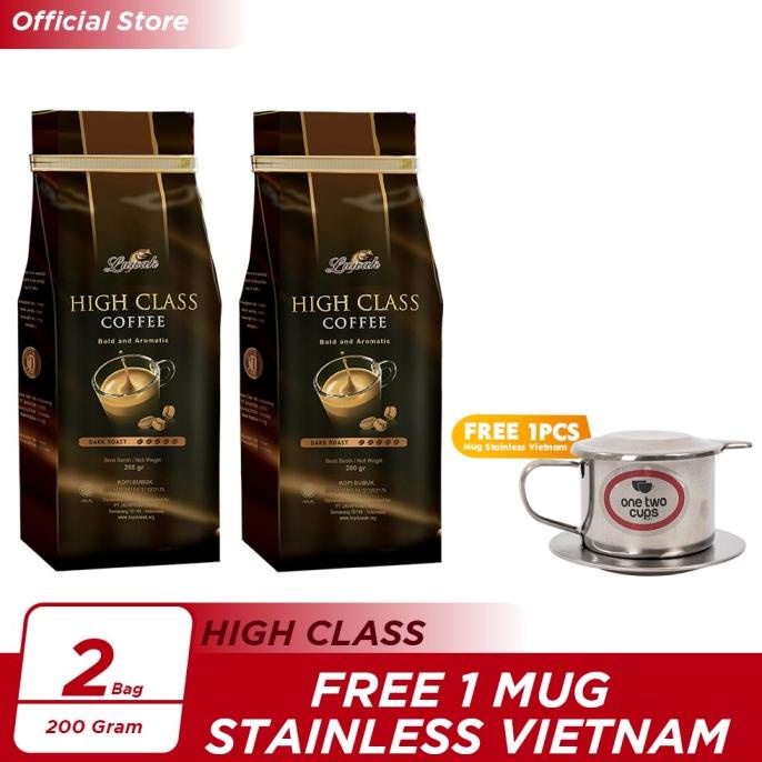 

Kopi Luwak High Class Dark Roast Powder 200gr Twin Pack -Diskon Besar