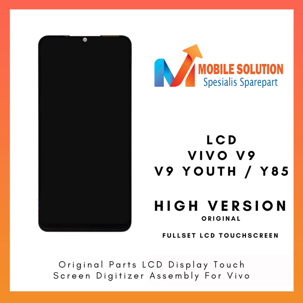 Grosir LCD Vivo V9  LCD Vivo Y85 ORIGINAL 100% Fullset Touchscree Garansi 1 Bulan + Packing / Bubbel