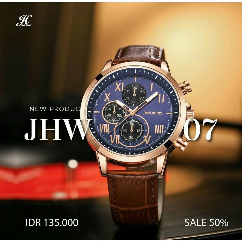 JAM TANGAN JHW 07 JIMSHONEY (BISA COD) JAM TANGAN PRIA
