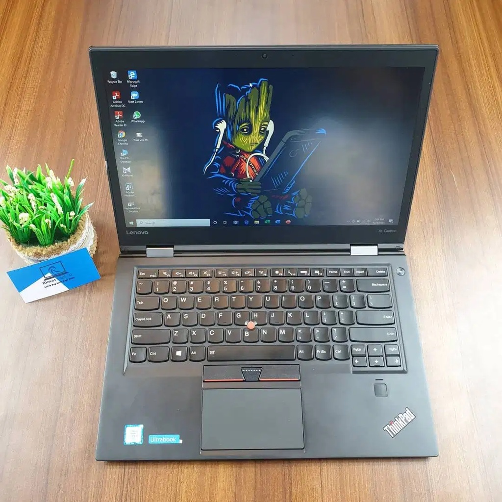 LAPTOP LENOVO X1 CARBON CORE I7 RAM 16GB SSD 256GB BEKAS SECOND