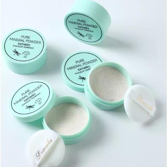 HK3607-LAMEILA pure mineral powder make up powder ( Daun )