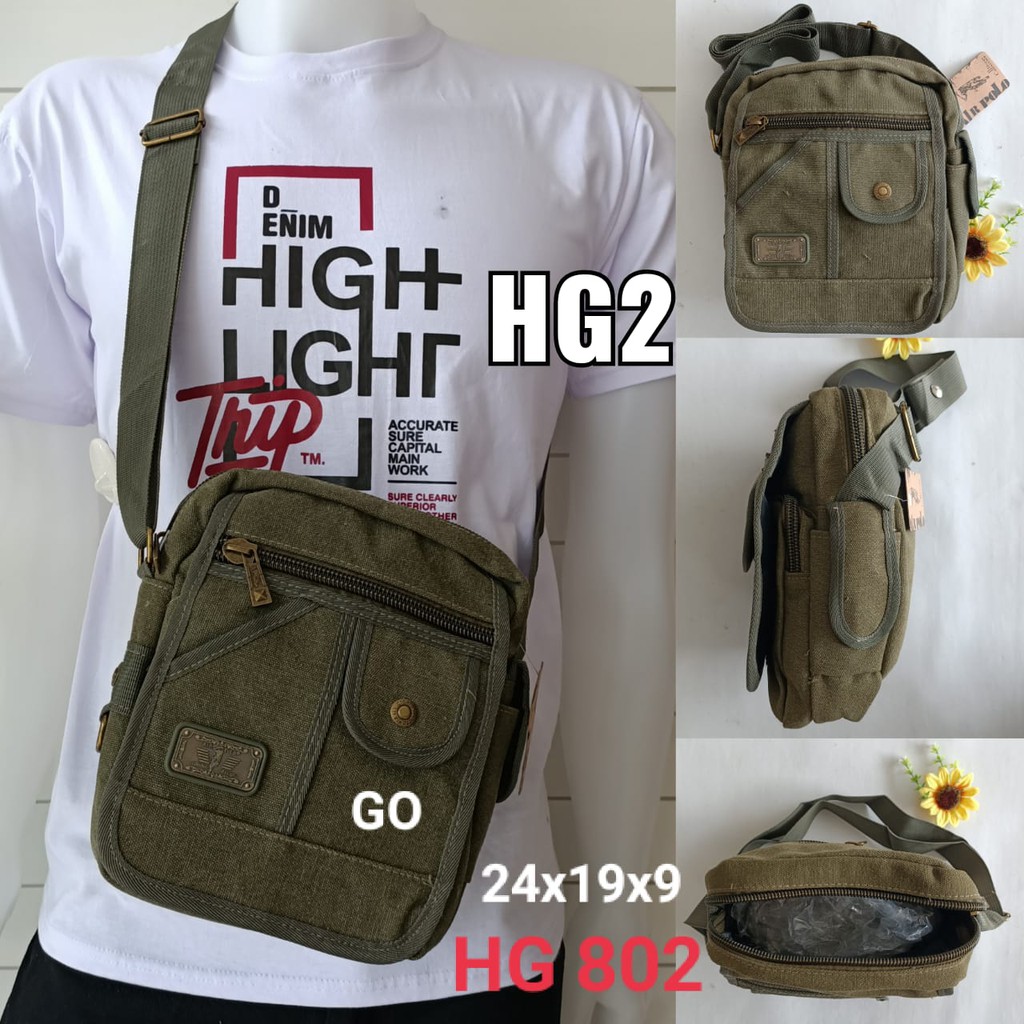 gof HG ARMY AIR POLO Tas Pria Tas Selempang Outdoor Multifungsi Stylish Original Bagus Masa Kini