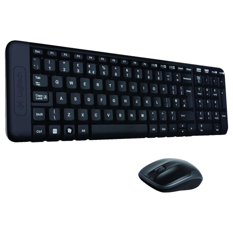 Logitech MK220 Keyboard Mouse Wireless - Original Garansi Resmi