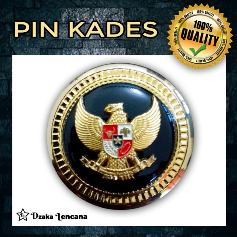 PIN KADES - LENCANA KADES - JENGKOL KADES MAGNET