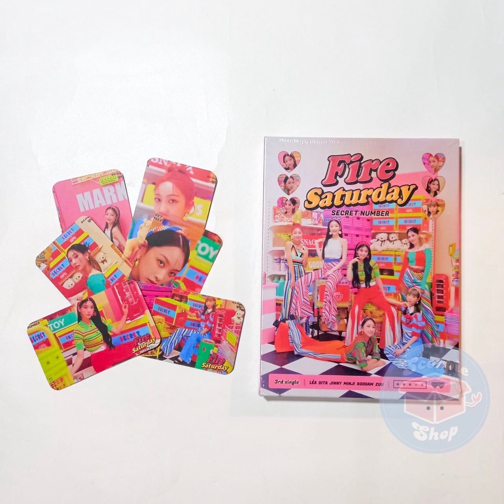 SECRET NUMBER - Single Album Vol.3 [Fire Saturday] Ready Stock