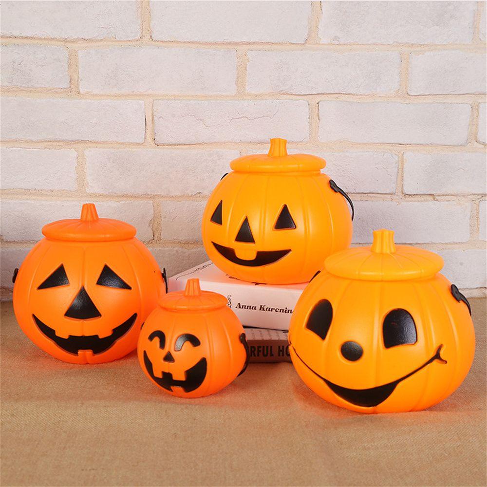 Solighter 6Pcs Ember Labu Halloween Untuk Properti Pesta Anak