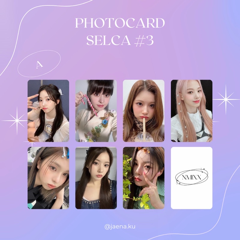 [NMIXX] PHOTOCARD SELCA #3 NMIXX ‼️BACA DESKRIPSI‼️