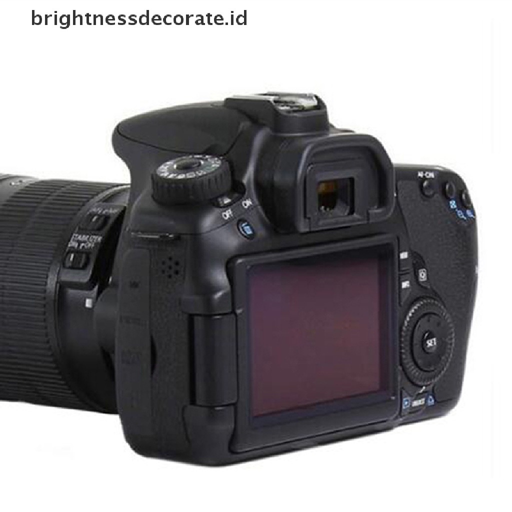 2 xEF Eye Cup Viewfinder Bahan Karet Untuk EOS 80D 70D 60D Mark II 5D2 Goggles