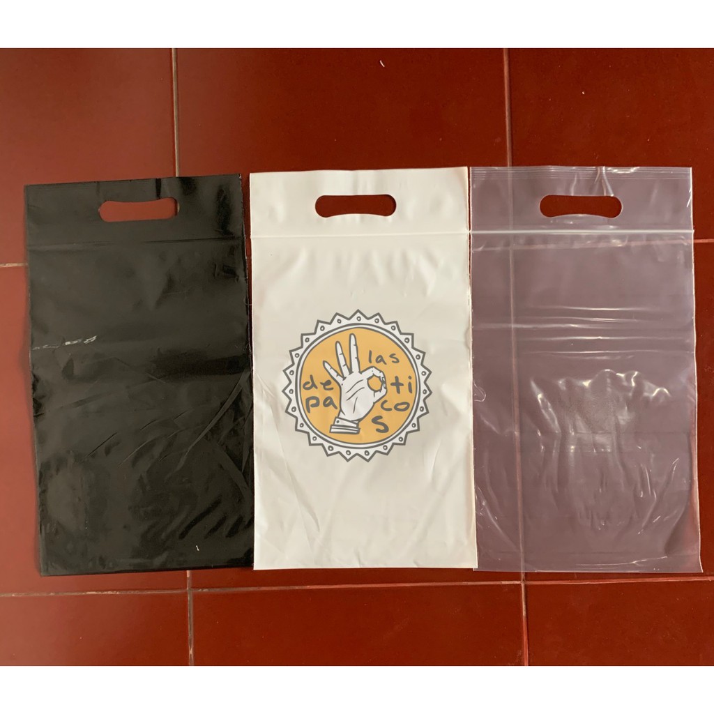  Plastik  Klip  Pond Ziplock Uk 20X30 6 Untuk Packing Hijab 