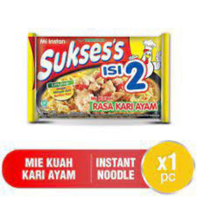 

SUKSES ISI 2 RASA KARI AYAM 116GR