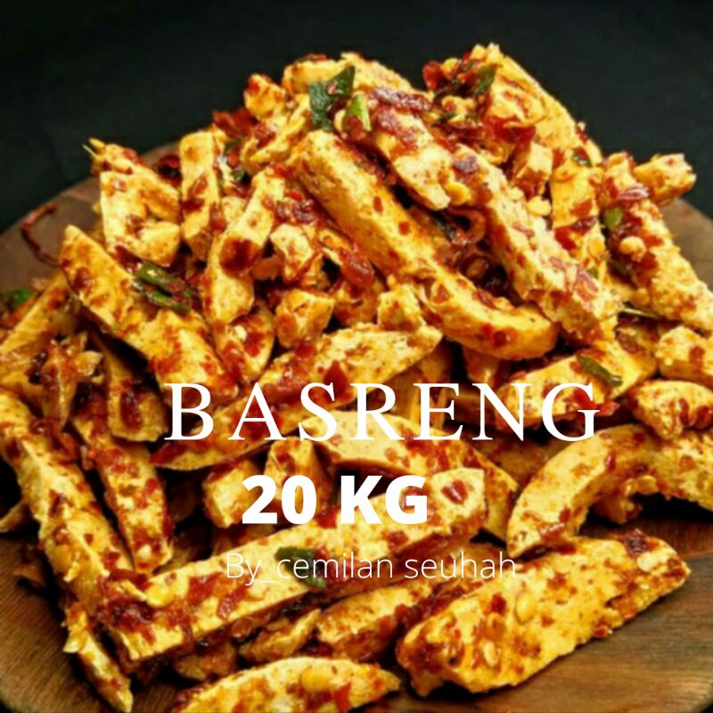 [PAKET RESELLER] Basreng pedas daun jeruk isi 20 kg