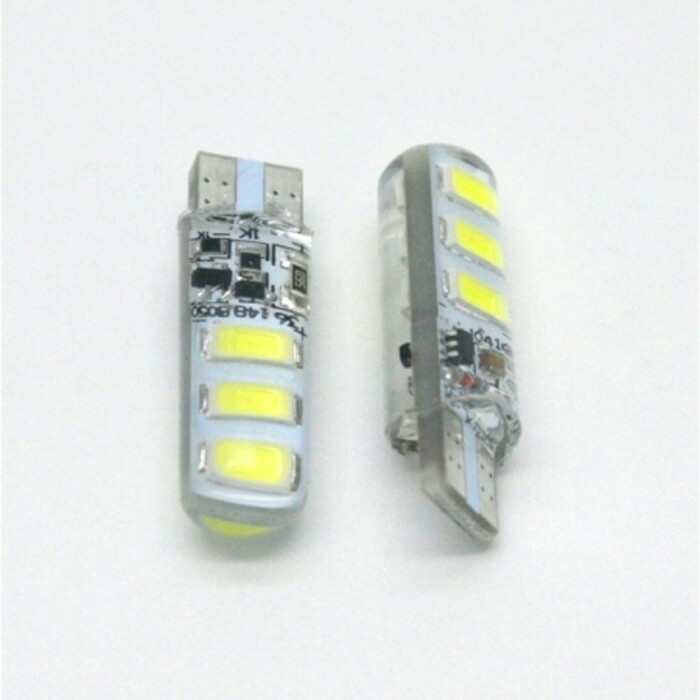 Lampu LED T10 gel jelly silicon / Sein Senja T10 Silicon Jelly LED