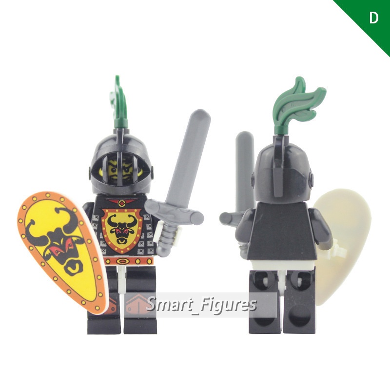 Ax9807 Mainan Balok Bangunsusun Model Lego Bentuk Bull King Knights Untuk Hadiah Anak