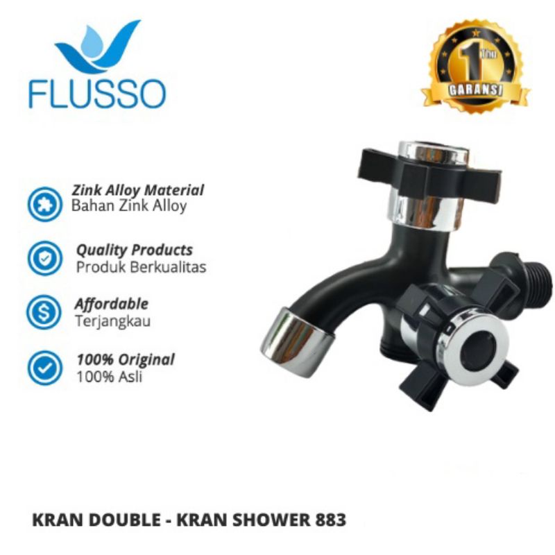 KRAN AIR 1/2 DOUBLE TYPE 883 FLUSSO BEST QUALITY