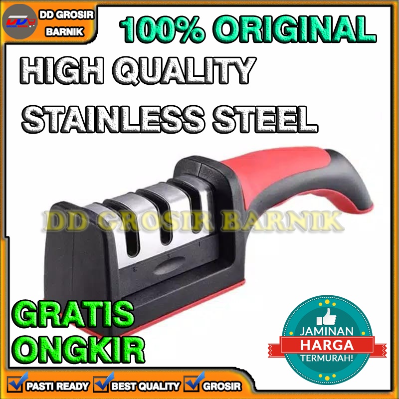 [DGB] ASAHAN PISAU TAJAM SERBAGUNA ALAT PENGASAH GUNTING STAINLESS STEEL KUAT