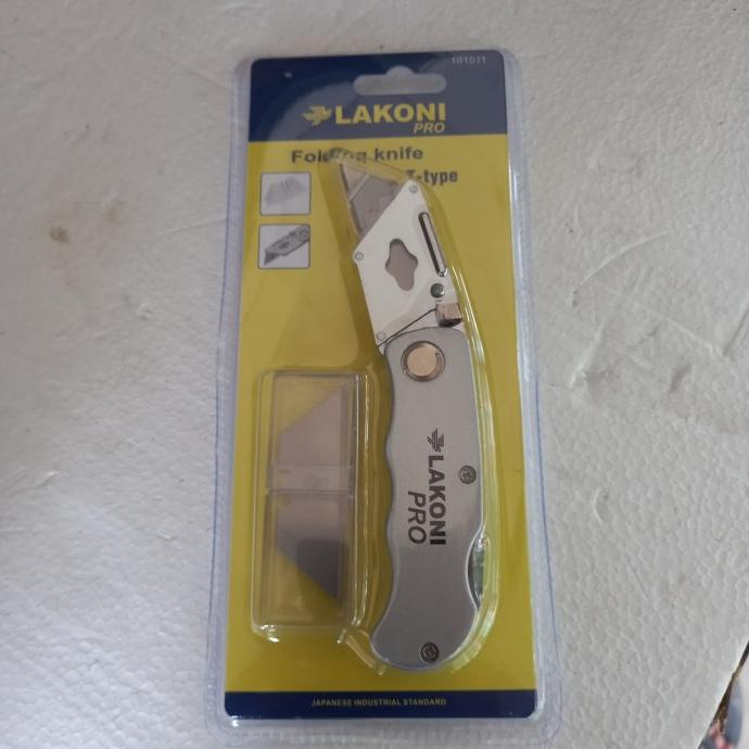 

Cutter Lipat T Type Folding Knife T LAKONI PRO murah