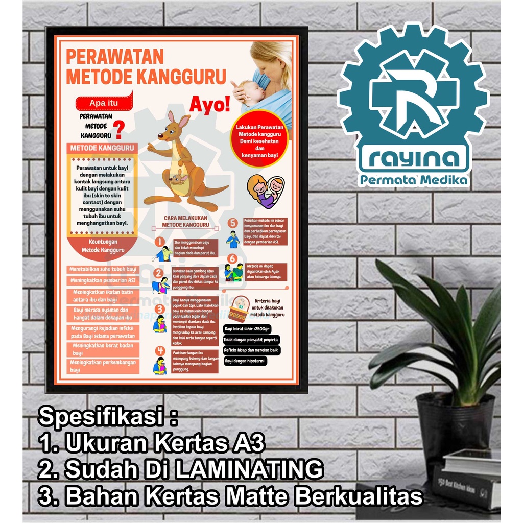 Jual Poster Perawatan Metode Kangguru Shopee Indonesia