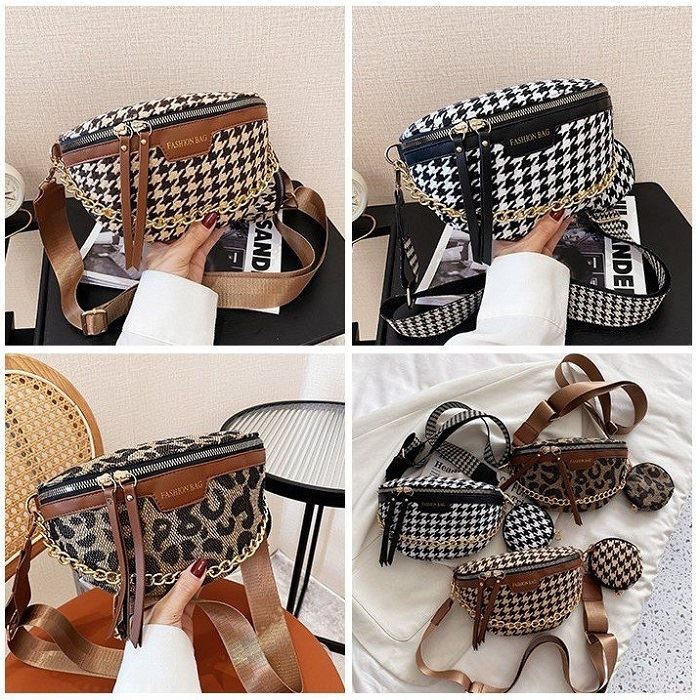 TASHAPPY JT703 tas WAISTBAG 2IN1 Fashion Stylish wanita import model korea supplier tas import BQ3405