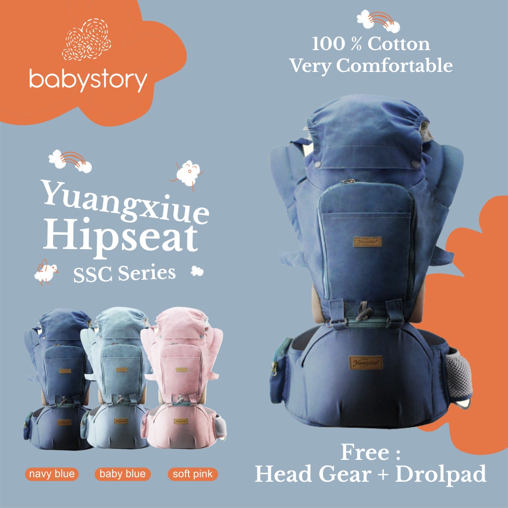 Original Hipseat Yuangxiue Carrier Gendongan bayi hipseat Gendongan baby casual hipseat