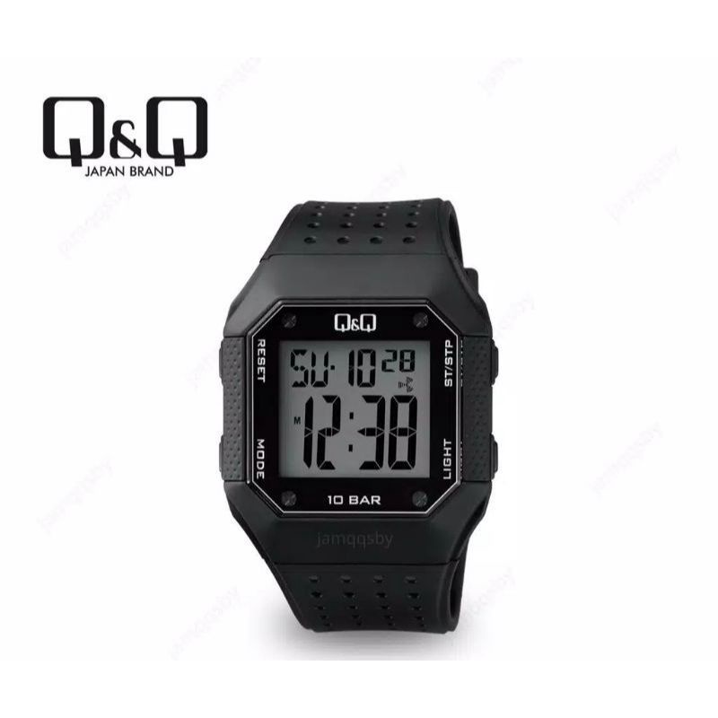 Q&amp;Q Original Jam Tangan Pria Digital Anti Air QQ M158 Ori Digital