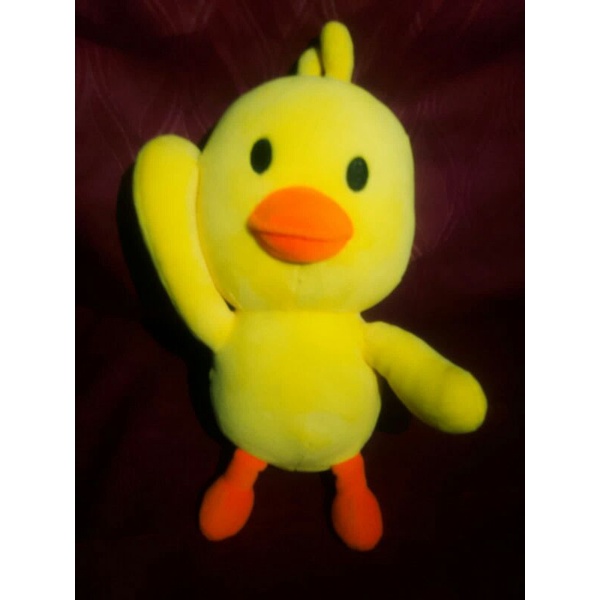 boneka bebek hormat super lembut bhn miniso